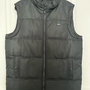 Bench Men's Charcoal Quilted Vest
